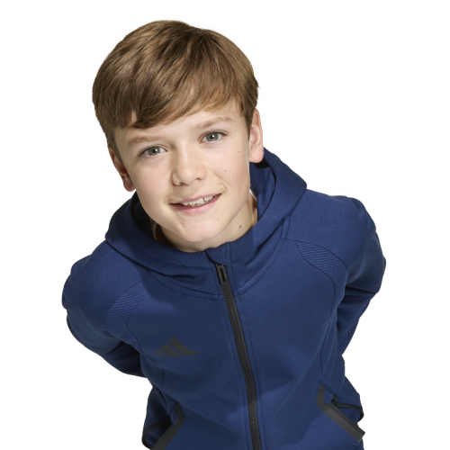 Dětská mikina s kapucí adidas Tiro Travel Sweat