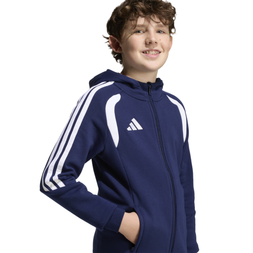 Dětská mikina s kapucí adidas Tiro 26 League Full Zip