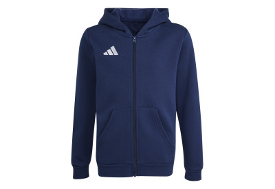 Dětská mikina s kapucí adidas Entrada 26 Full Zip