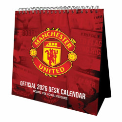 Stolní kalendář Manchester United FC 2026