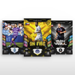 Retail balíček fotbalových kartiček SportZoo Chance Liga 2025/26 Duel