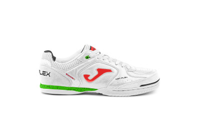 Sálové kopačky Joma TOP FLEX 2302 White Green Indoor