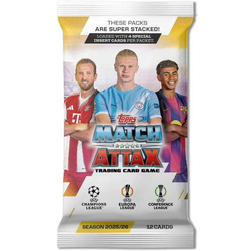 Eco Pack fotbalových kartiček Topps Match Attax 25/26