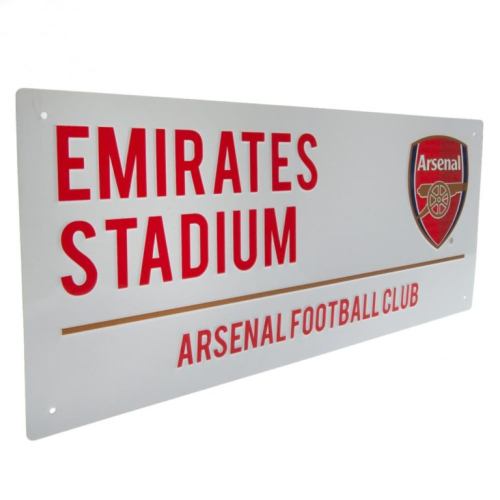 Cedule Arsenal FC Colour Crest Street Sign