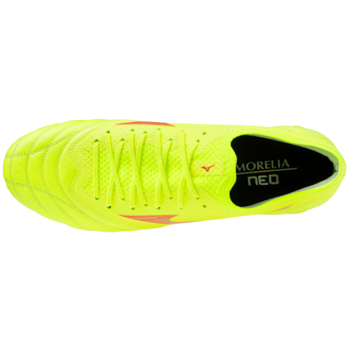 Kopačky Mizuno Morelia NEO IV ELITE MD Safety Yellow