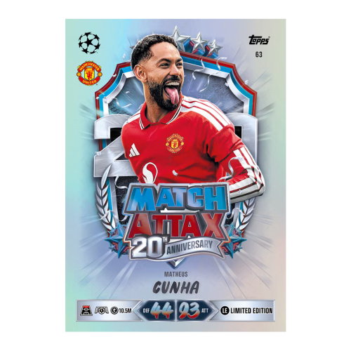 Mega Multipack fotbalových kartiček Topps Match Attax UCC 26/27