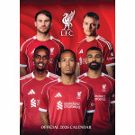 Nástěnný kalendář Liverpool FC 2026