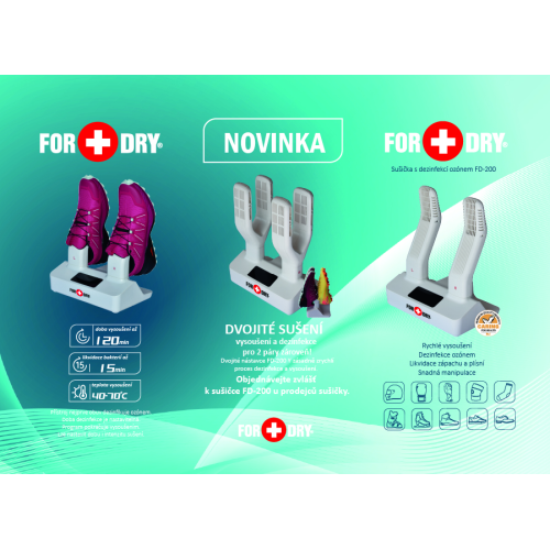 Sušička For-Dry SDW200 s dezinfekcí ozónem