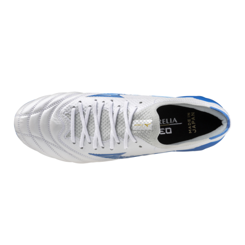 Kopačky Mizuno MORELIA NEO IV JAPAN FG White Laser Blue