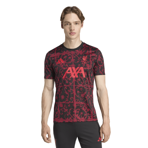 Předzápasový dres adidas Liverpool FC 25/26