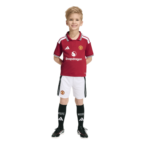Mini komplet adidas Manchester United FC domácí 2026/2027