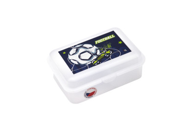 Box na svačinu Fotbal s prihrádkou