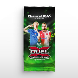 Retail box fotbalových kartiček SportZoo Chance Liga 2025/26 Duel