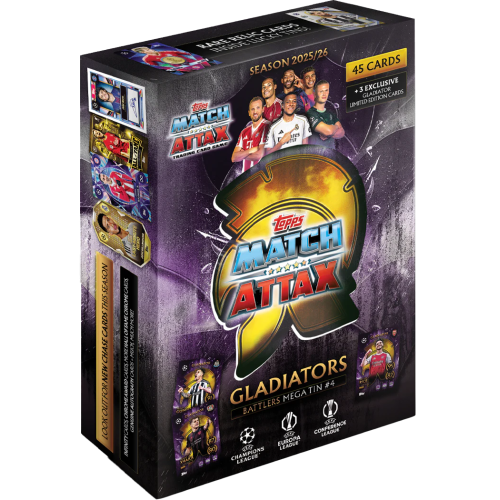 Velká krabička Topps Match Attax 25/26 Gladiators - Battlers