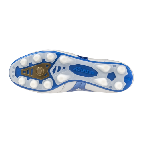 Kopačky Morelia II Elite FG White/blue gold