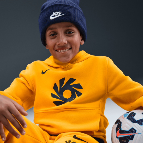 Dětská mikina s kapucí Nike Erling Haaland Club Fleece