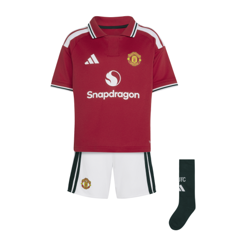 Mini komplet adidas Manchester United FC domácí 2026/2027