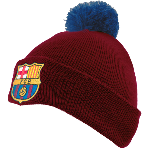 Zimní čepice FC Barcelona Red Ski Hat