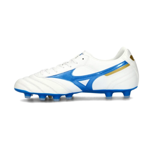 Kopačky Mizuno MORELIA II PRO FG White Laser Blue Gold