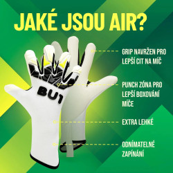 Brankářské rukavice BU1 Air White Hyla