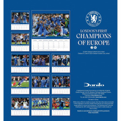Stolní kalendář Chelsea FC 2026