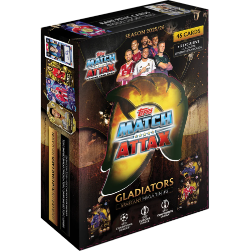 Velká krabička Topps Match Attax 25/26 Gladiators - Spartans