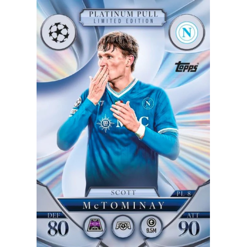 Balíček fotbalových kartiček Topps Match Attax 25/26