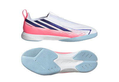 Dětské sálové kopačky adidas F50 Hyperfast League Laceless IN