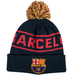 Zimní čepice FC Barcelona Text Ski Hat