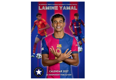 Nástěnný kalendář Lamine Yamal 2027