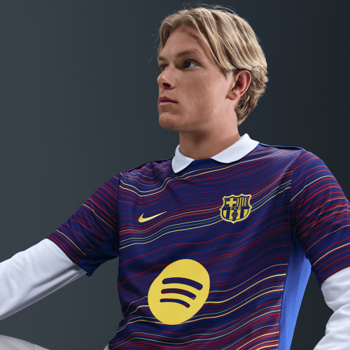 Předzápasový dres Nike FC Barcelona Academy Pro