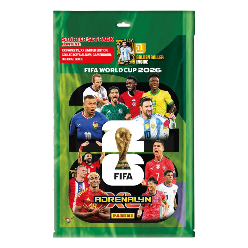 Starter Pack Panini Adrenalyn XL FIFA World Cup USA 2026
