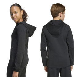 Dětská mikina s kapucí adidas Tiro Travel Sweat