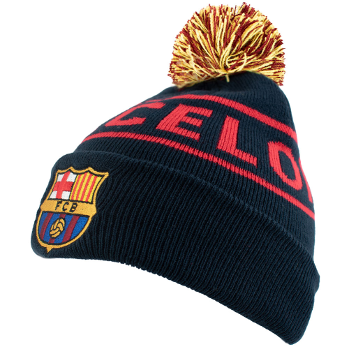 Zimní čepice FC Barcelona Text Ski Hat