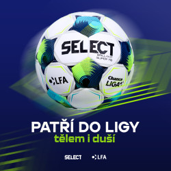3x Fotbalový míč Select Brillant Super TB Chance Liga 2025/26