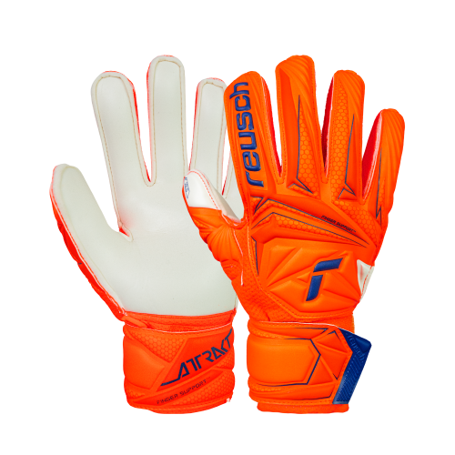 Dětské brankářské rukavice Reusch Attrakt Solid Finger Support