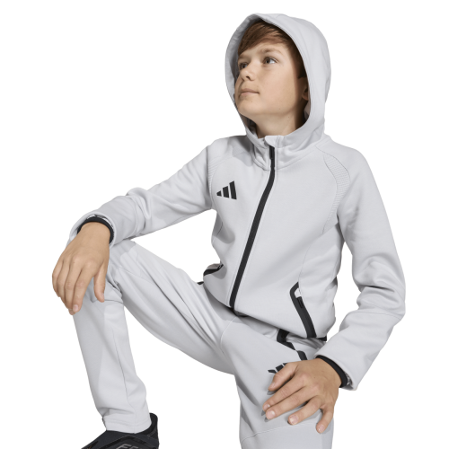 Dětská mikina s kapucí adidas Tiro Travel Sweat