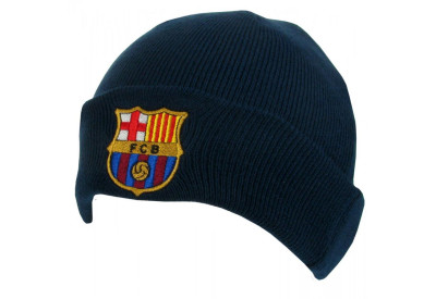 Zimní čepice FC Barcelona