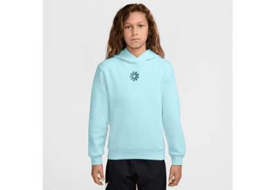 Dětská mikina s kapucí Nike Erling Haaland Club Fleece