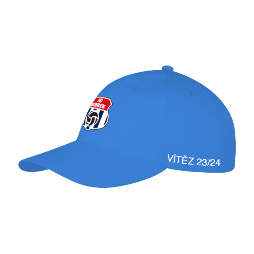 Kšiltovka vítěz s logem klubu