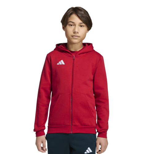 Dětská mikina s kapucí adidas Entrada 26 Full Zip