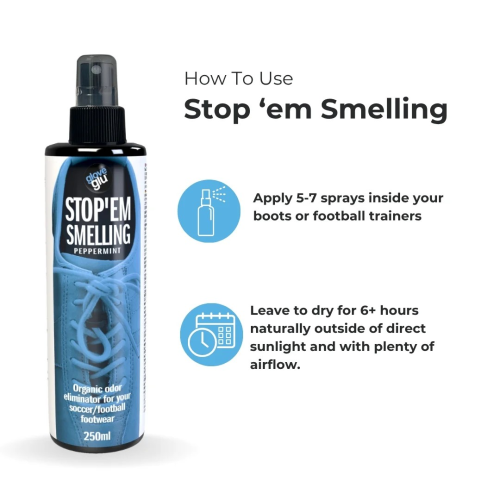 Sprej proti zápachu Glove Glu Stop'Em Smelling Peppermint