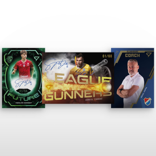 Hobby balíček fotbalových kartiček SportZoo Chance Liga 2025/26 - 1.série