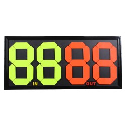 Mechanická střídací tabule Double